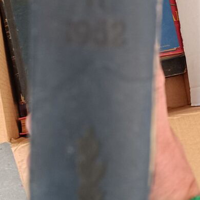 Book used from 1952, hobby