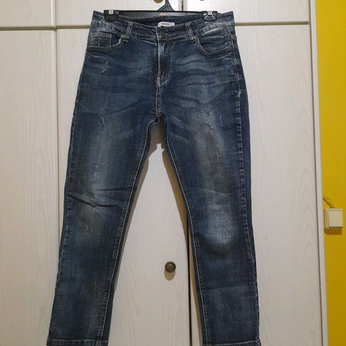 Invictus crop jeans like new, dark blue, size 38