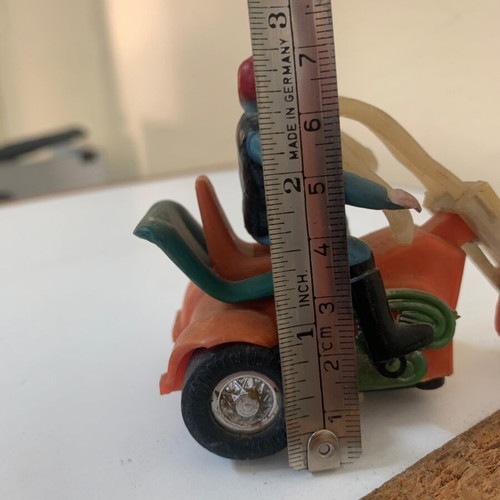 Wind-up chopper toy 1970 used, made in Hong Kong
