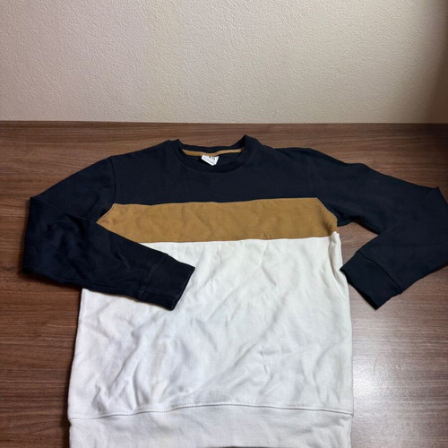 Zara men's sweatshirt tricolor small new