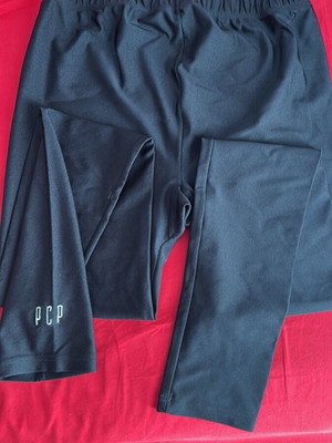 PCP black long maternity leggings like new, size M-L