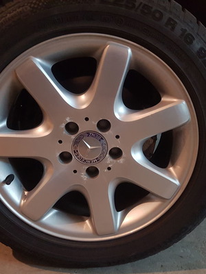 Aluminum rims used 16 inch from Mercedes