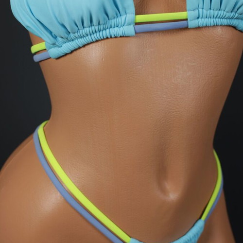 Bikini swimsuit new, elegant turquoise, sizes S and M