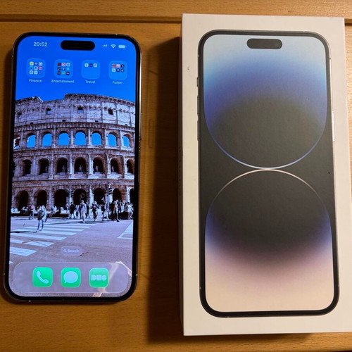 iPhone 14 Pro Max 128GB White Silver like new with box