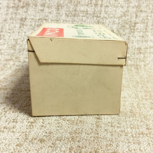 Imco Triplex Gas Type G11 empty paper box used, vintage