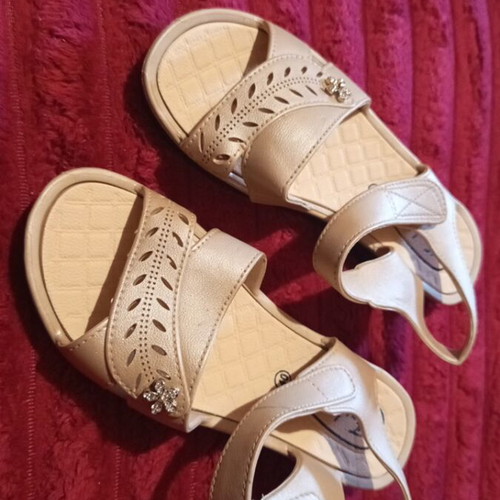 Summer sandals new size 38 beige