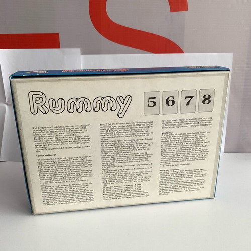 Rummy classic board game used, complete box