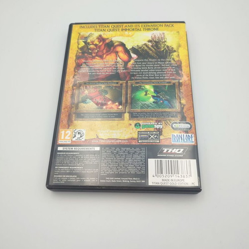 Titan Quest Gold Edition PC like new