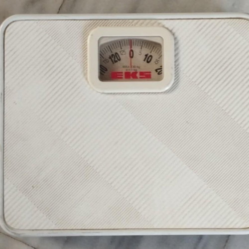 Analog weight scale EKS used, works perfectly