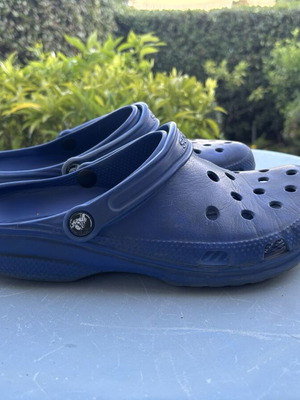 Crocs sandals used, size 44-45, blue