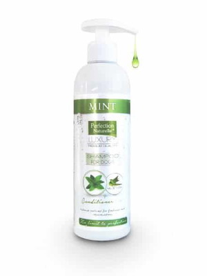 Σαμπουάν σκύλου Perfection Naturelle Luxury με μέντα και αλόη 400ml καινούργιο