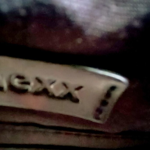 Mexx square tote bag black used, eco-leather