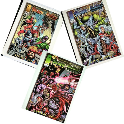 Spawn/WildC.A.T.S Comics issues 1-3 like new