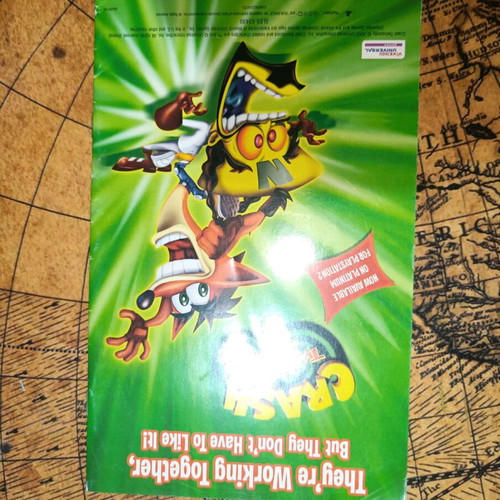 Crash Tag Team Racing PS2 manual used
