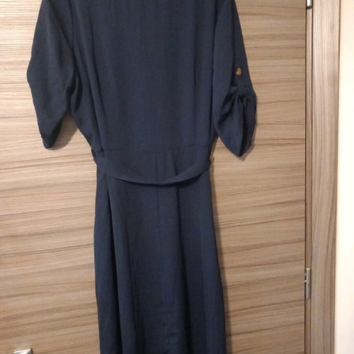 Lily&Franc Semi-See Dress New Dark Blue, Size XXL