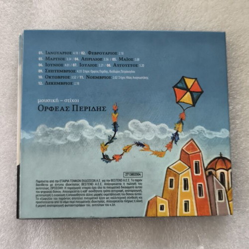 Orfeas Peridis Oneiropolon Mochthoi CD like new, entechno