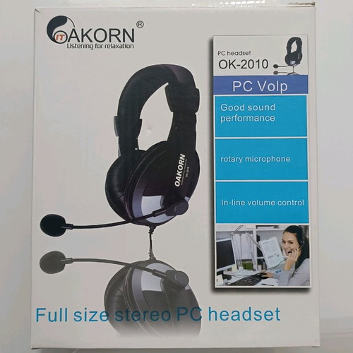 PC Volp Headset καινούργιο, ενσύρματο