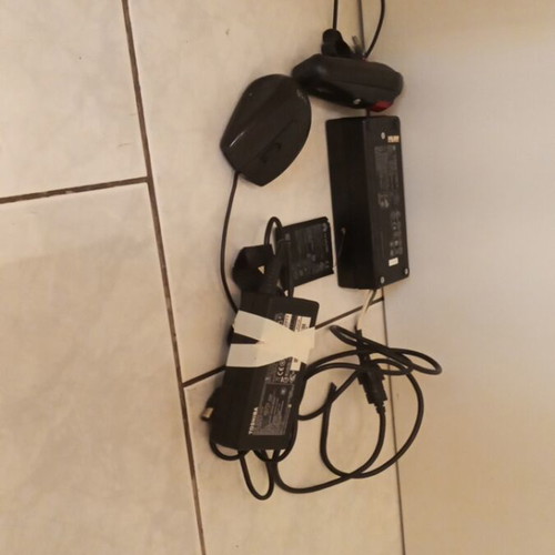 Chargers, mice and other used, somewhat good condition