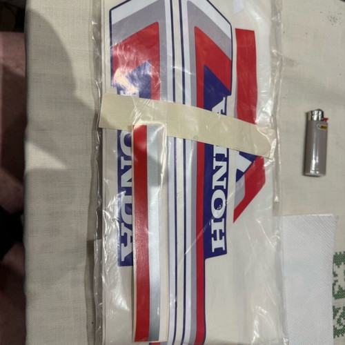 Honda GLX stickers new, sealed