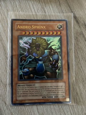 Yu Gi Oh Andro Sphinx #EPI-EN002 Holo употребяван