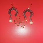 Handmade earrings new, multicolored