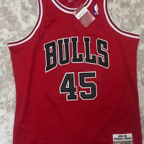 Chicago Bulls MJ Jersey 45 1994-95 Large Size New Authentic