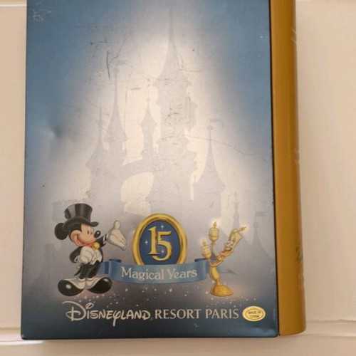 Disneyland Paris 15th Anniversary collectible tin like new