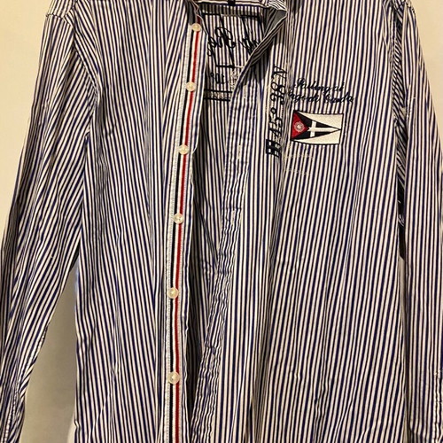 Christopher Berg Stockholm vintage shirt like new, white