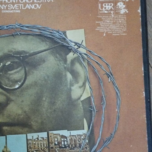 Dmitry Shostakovich Symphony No.7 2LP box set used, classical