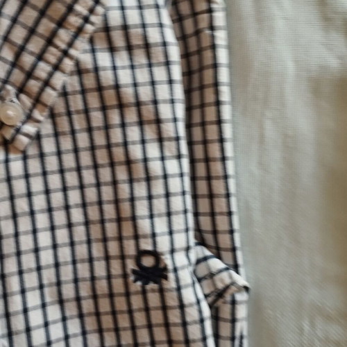 Boys' dress shirts used, pack of 8, size 146 cm
