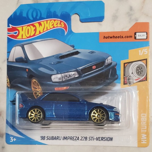 Hot Wheels 2021 Subaru Impreza toy car sealed
