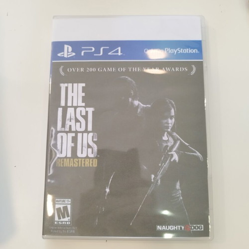 The Last Of Us Remastered PlayStation 4 game used, no original box