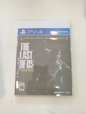 The Last Of Us Remastered PlayStation 4 game used, no original box