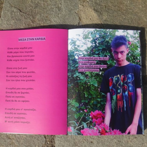 The Loving World book by Topalis Anastasis new, poetry with photos