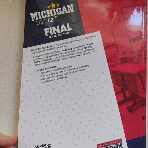 Michigan ECPE C2 book used for proficiency