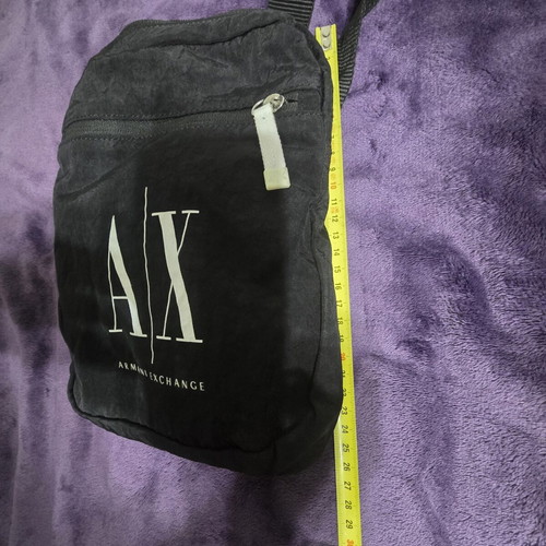 Armani Exchange shoulder bag black 24x20x4 cm