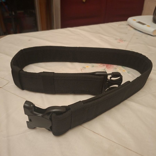 Tactical belt Mil-Tec black, like new, size 100