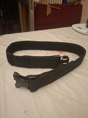 Tactical belt Mil-Tec black, like new, size 100