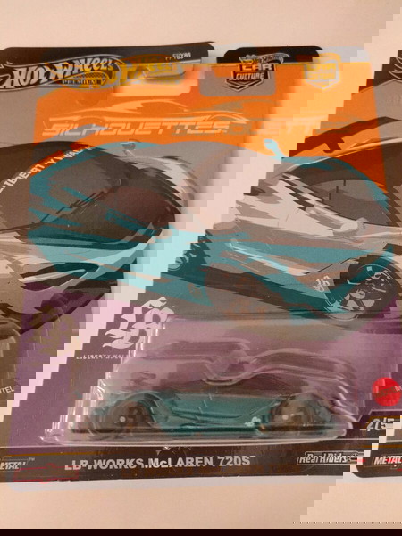 Hot wheels silhouettes LB-Works McLaren 720s