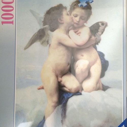 William Bouguereau Puzzle Ravensburger Cupid and Psyche as Children new 1000 pieces