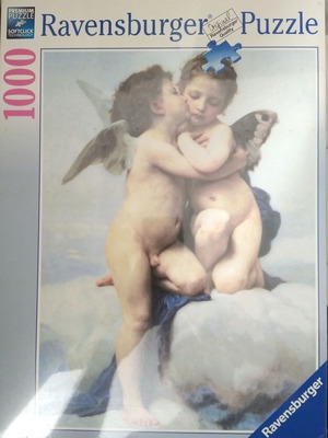 William Bouguereau Puzzle Ravensburger Cupid and Psyche as Children new 1000 pieces
