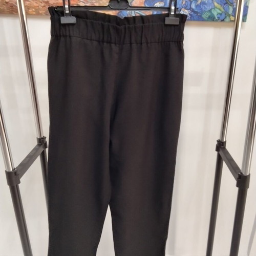 Zara Paperbag Black Pants size L like new