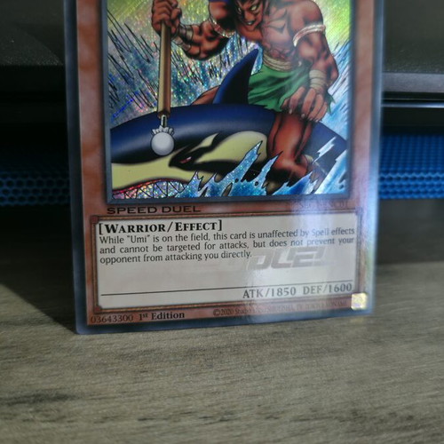 The Legendary Fisherman 1st Edition Speed Duel Card like new