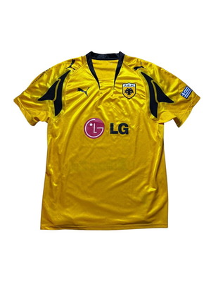 AEK Football Jersey 2007-2008 Season Official Replica Size L-XL Like New