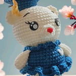 Handmade teddy bear new