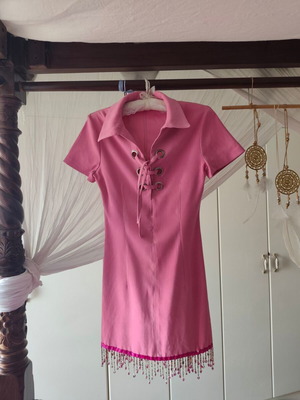Obsession dress pink like new, size S