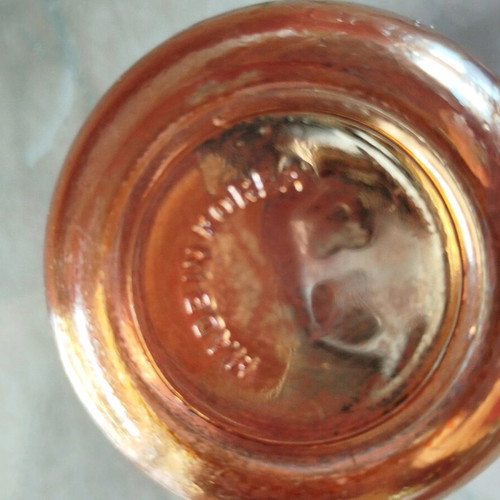 Vintage glass used from 1970 rare