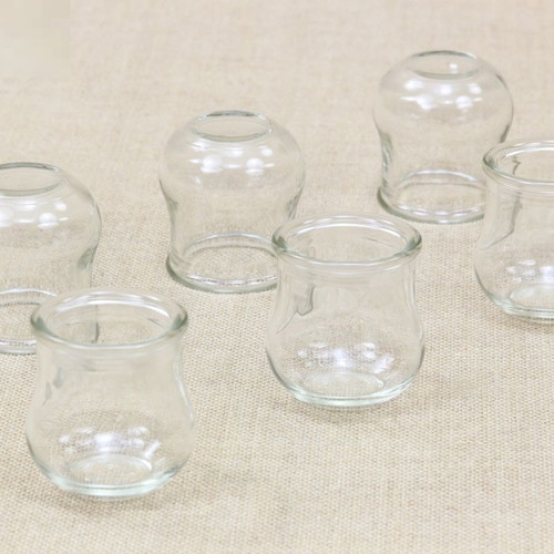 Glass Back Cupping Set of 6 pieces new
