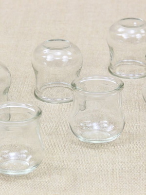 Glass Back Cupping Set of 6 pieces new