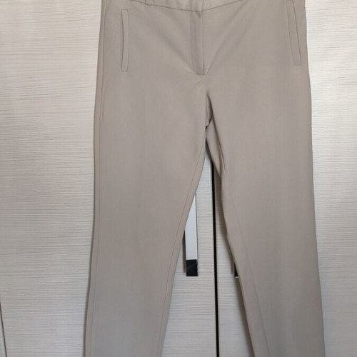 Mango women's fabric pants size 38 beige like new